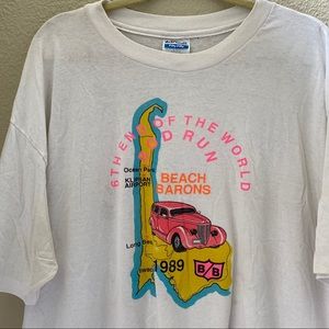 Vintage 80’s car tee 💗